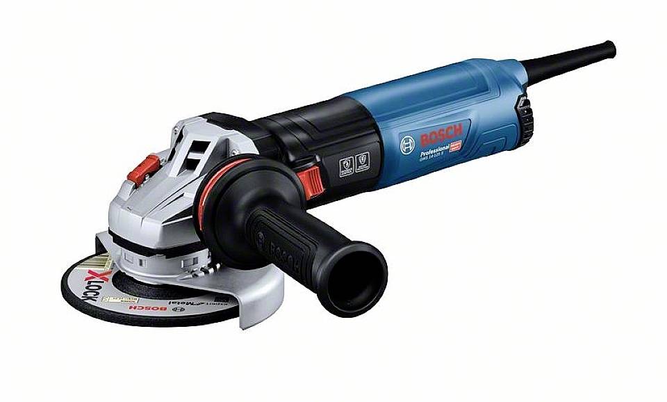 Bosch Professional GWS 14-125 S 0.601.7D0.100 Vinkelslip 125 mm 1400 W 230 V
