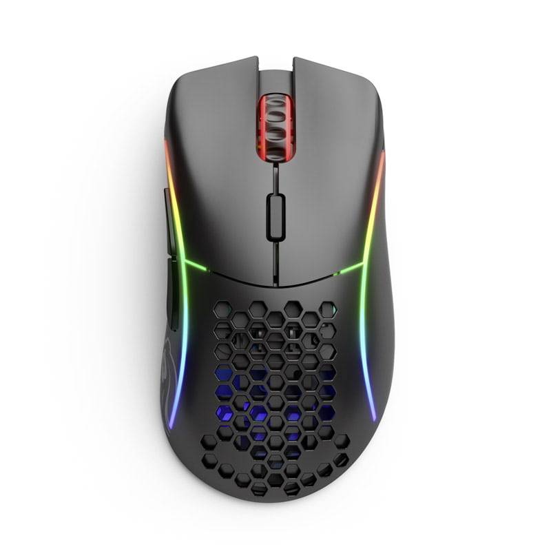 Model D wireless gaming mouse - black, matt-1