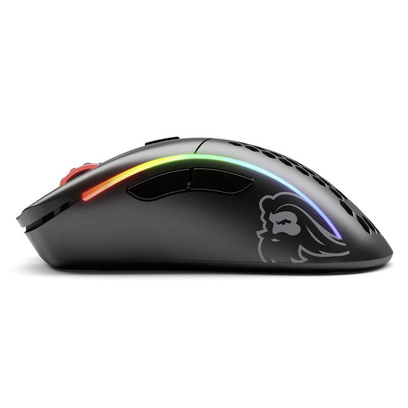 Model D wireless gaming mouse - black, matt-3