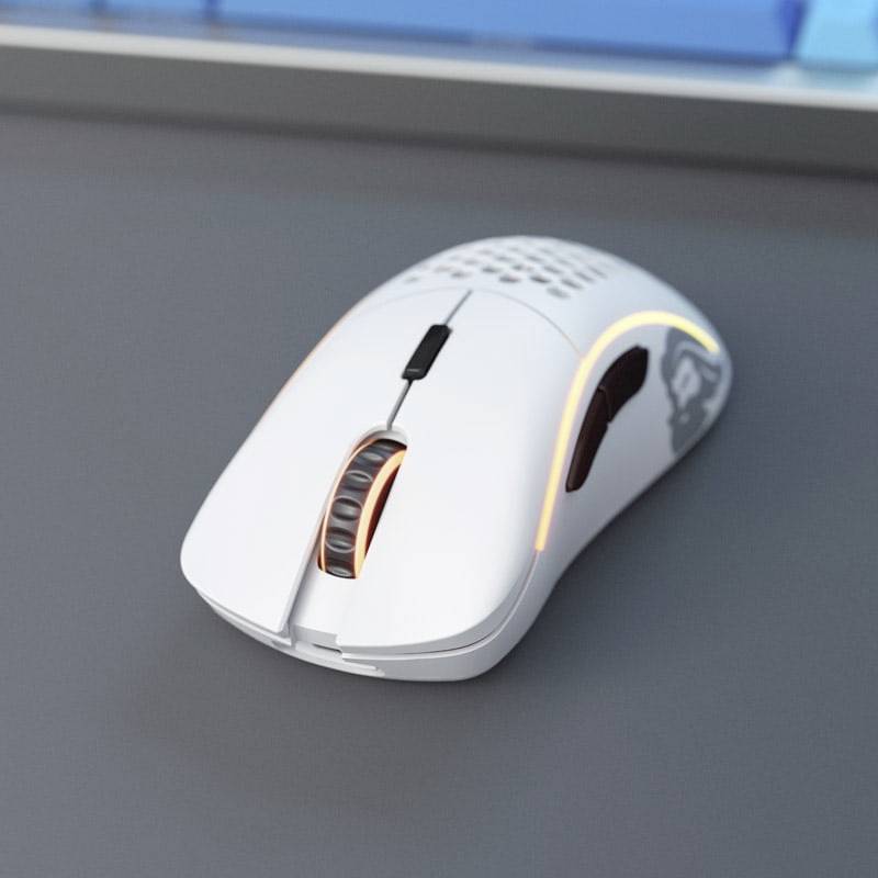 Glorious PC Gaming Race Glorious Model D - Maus - ergonomisch - Für Rechtshänder - 6 Tasten - kabellos,-6
