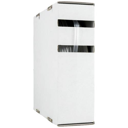 Hongshang 2111164298 Schrumpfschlauch ohne Kleber Transparent 6.40 mm 3.20 mm Schrumpfrate:2:1 10 m