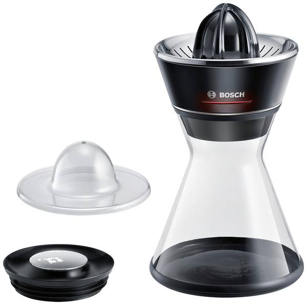 Bosch Haushalt Zitruspresse MCP72GPB 40 W  Schwarz, Edelstahl