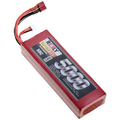 Reely Modellbau-Akkupack (LiPo) 7.4 V 5000 mAh Zellen-Zahl: 2 50 C Hardcase T-Stecksystem