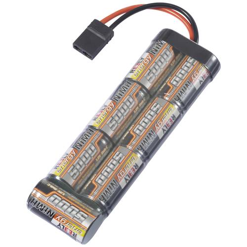 Reely Modellbau-Akkupack (NiMh) 8.4 V 5000 mAh Zellen-Zahl: 7 Sub-C Stick Traxxas-Stecker
