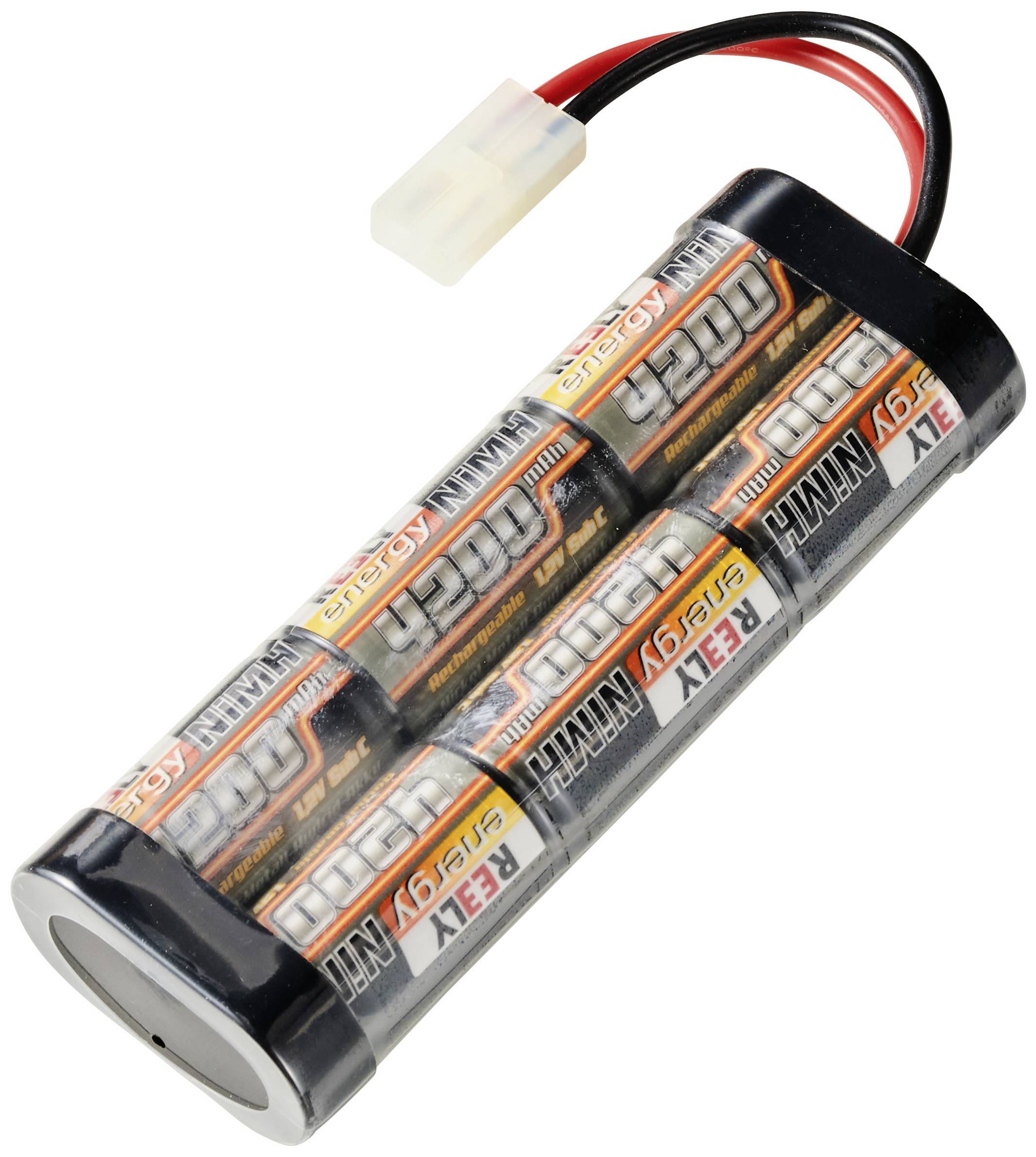 Reely Modellbau-Akkupack (NiMh) 7.2 V 4200 mAh Zellen-Zahl: 6 Stick Tamiya