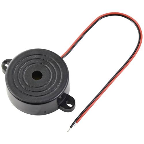 TRU COMPONENTS TC-10475828 Piezo-Signalgeber Geräusch-Entwicklung: 100 dB Spannung: 12 V/DC Dauerton 1 St.