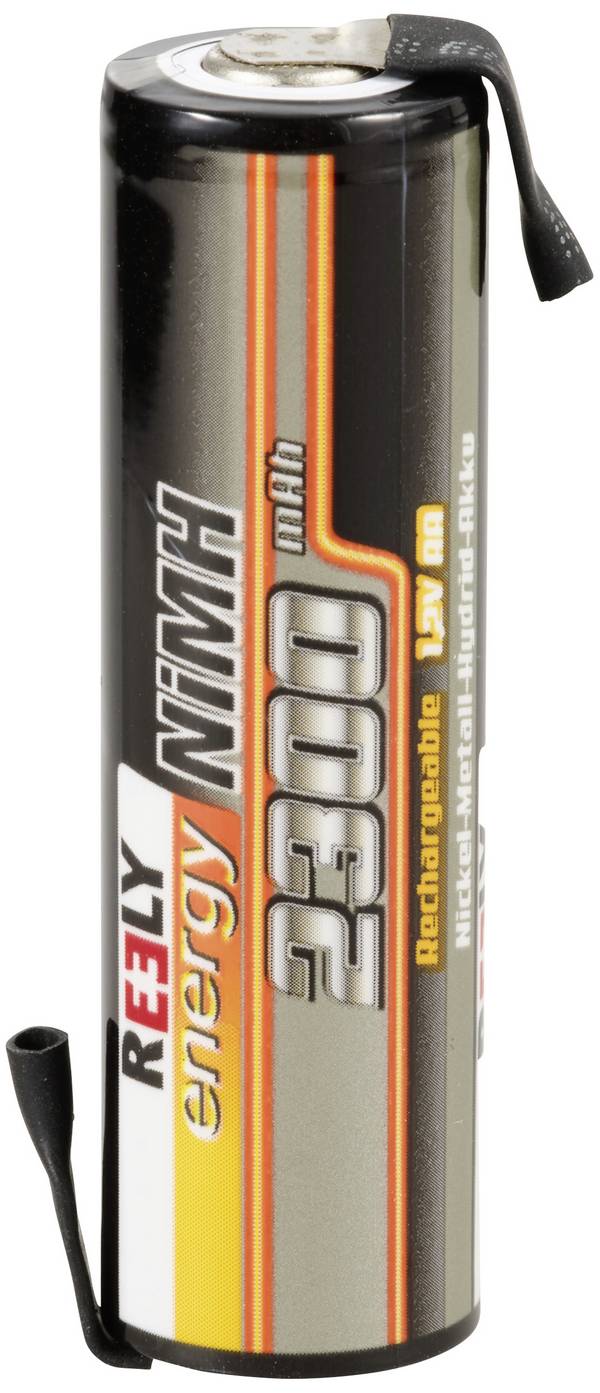 Reely Modellbau-Akkupack (NiMh) NiMH Mignon (AA) 1.2 V 2300 mAh mit Lötfahne