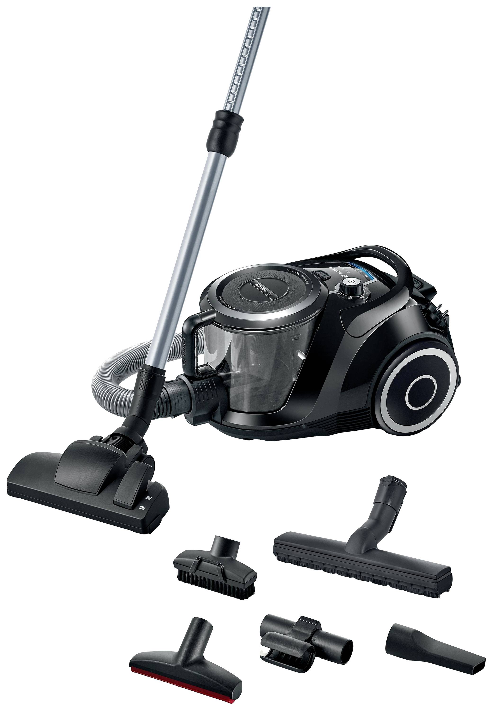 Bosch BGC41XSIL Série 6 Aspirateur sans sac Noir