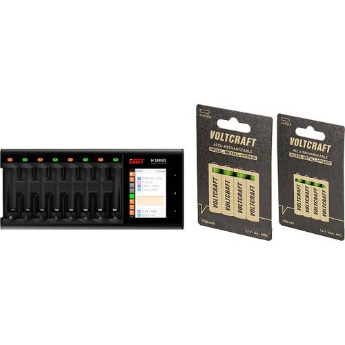 ISDT N8 + HR03 SE + HR6 SE Rundzellen-Ladegerät NiMH, NiCd, NiZn, LiIon, LiHV, LiFePO Mignon (AA), Micro (AAA), 14500, 1...