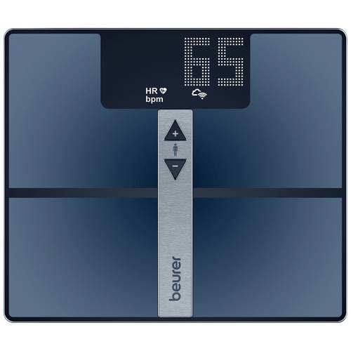 Beurer BF 980 WIFI Körperanalysewaage digital Wägebereich (max.)=180 kg Schwarz
