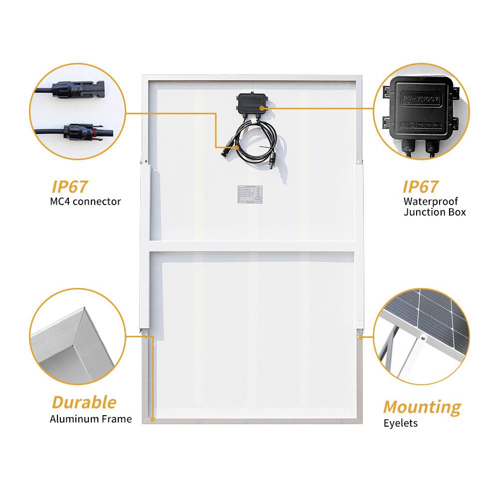 Monokristallines Solarmodul 150 W 19.8 V-11