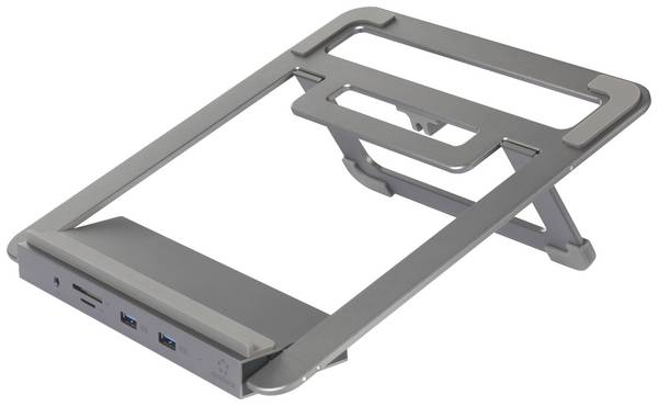 Renkforce RF-LLS-400 USB-C® Notebook Dockingstation / Ständer Passend für Marke Dockingstations: Universal, Apple  USB-C® Power Delivery