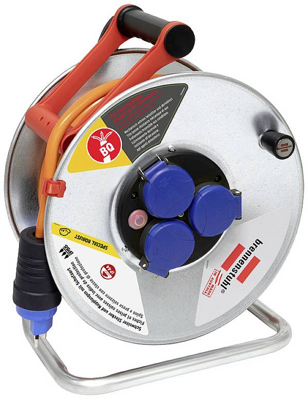 Brennenstuhl 1197102811 Kabeltrommel 33 m Orange T13 Stecker