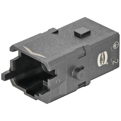 Thumbnail - 09100033206 HARTING Han 1A Kompaktsteckverbinder Stifteinsatz (M) Crimpanschluss, 3-polig+PE 400V, 16A - 1 Stück