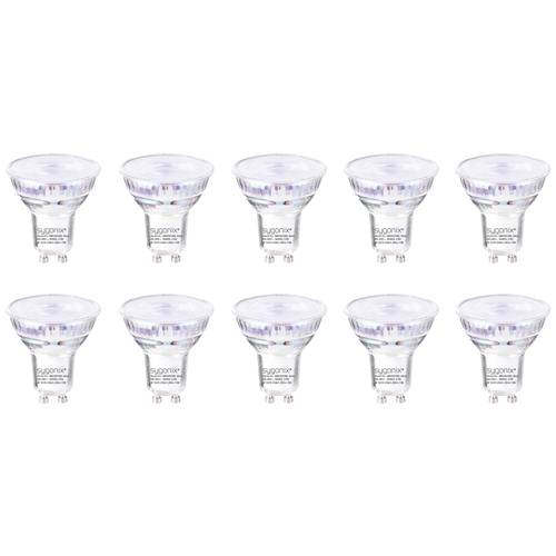 Sygonix SY-5239524 LED EEK E (A - G) GU10 2.4 W = 35 W Warmweiß (Ø x H) 50 mm x 54 mm nicht dimmbar 10 St.