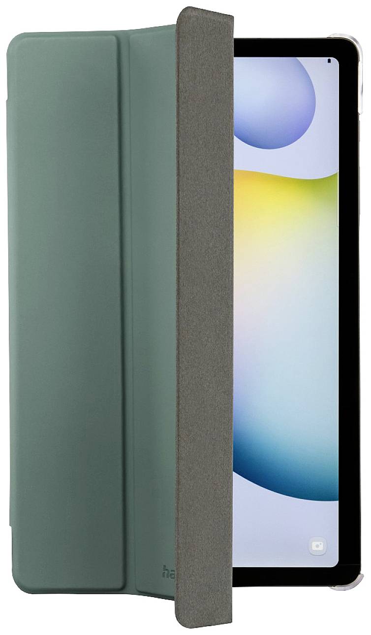 HAMA \"Fold Clear\" - Flip-Hülle für Tablet - Polyurethan - grün, durchsichtig - 10.4\" (00217208)
