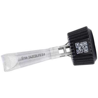 Lötspitze mit Aufschrift 'Ersa 1.42CDLF8.0#', schwarzem Griff und QR-Code. Sie wird für präzises Löten verwendet.