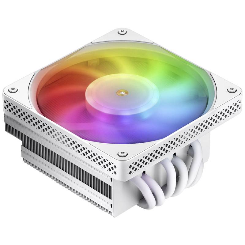 Jonsbo Jonsbo HX6200D CPU-Kühler - 120mm, weiß CPU-Kühler mit Lüfter Intel® LGA 1200, Intel® LGA 1150, Intel® LGA 1151, 