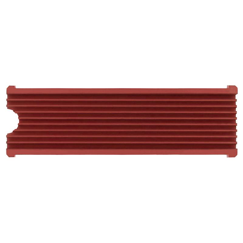 CLR-M2 Alu-Passivkühler für alle M.2-SSD-Festplatten Gr. 2280, Höhe 12 mm., Kühl-4