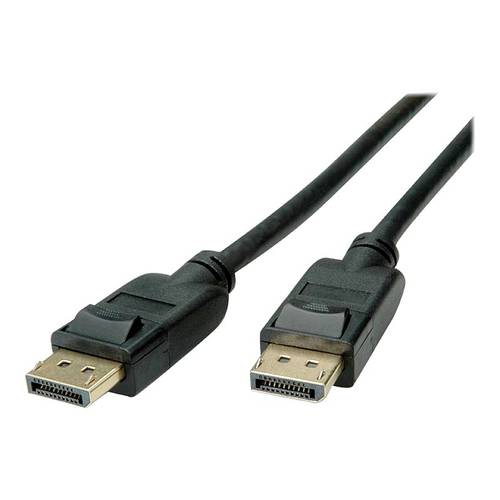 Thumbnail - ROLINE GREEN DisplayPort Kabel, v1.4, DP ST - ST, schwarz, 2 m