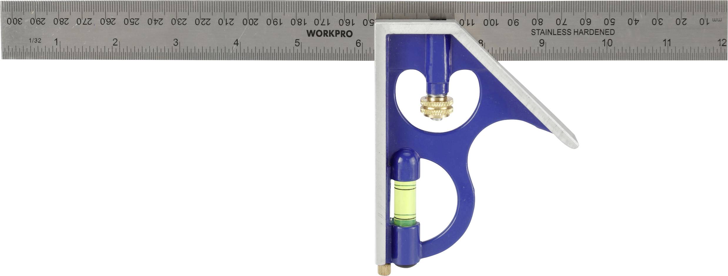 WorkPro WP264002 Aluminium-Kombinationswinkel 300 mm