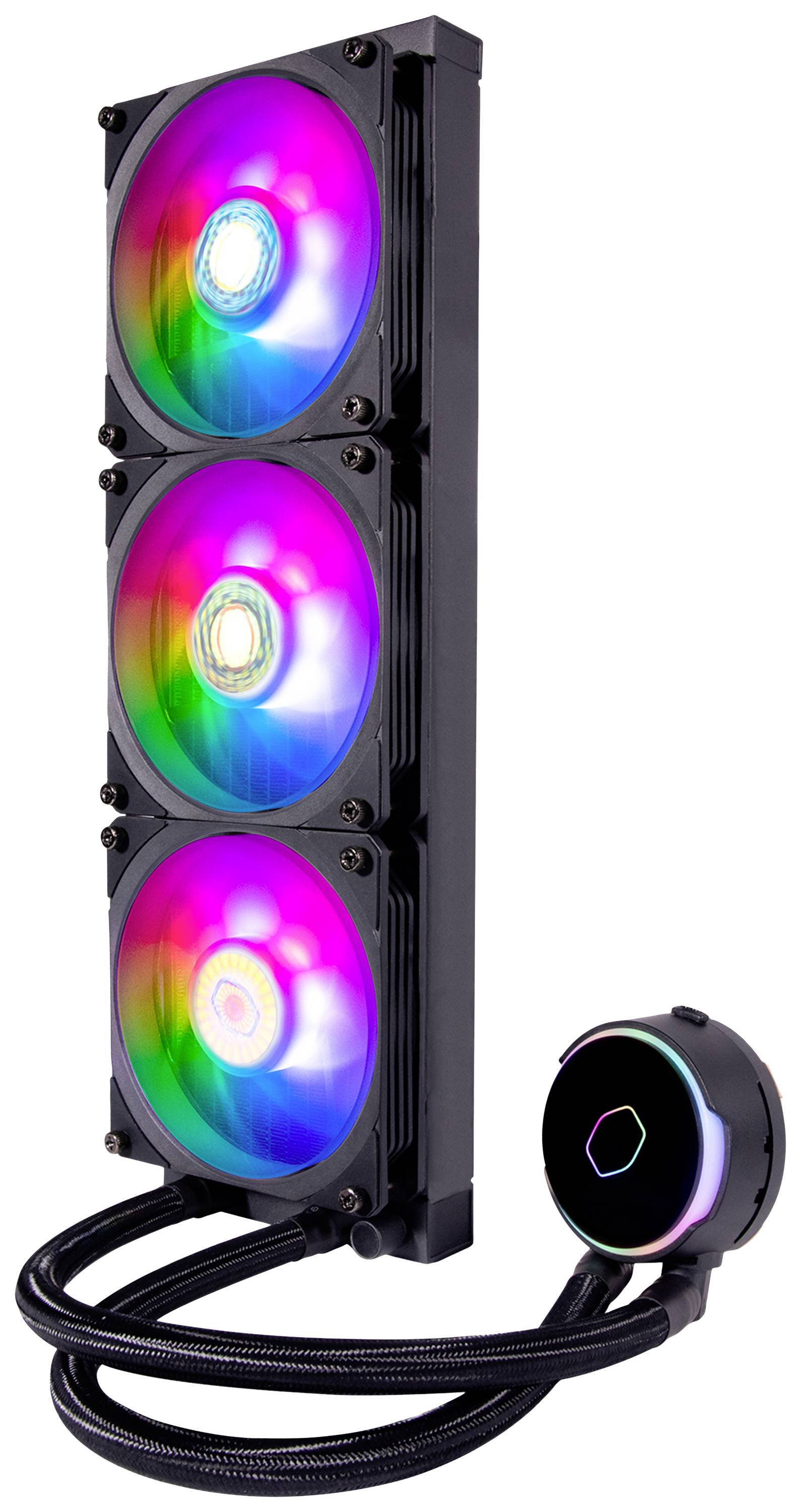 Cooler Master MasterLiquid PL360 FLUX - Prozessor-Flüssigkeitskühlsystem - Kühlergröße: 360 mm - (für: LGA1156, AM2, AM2-1