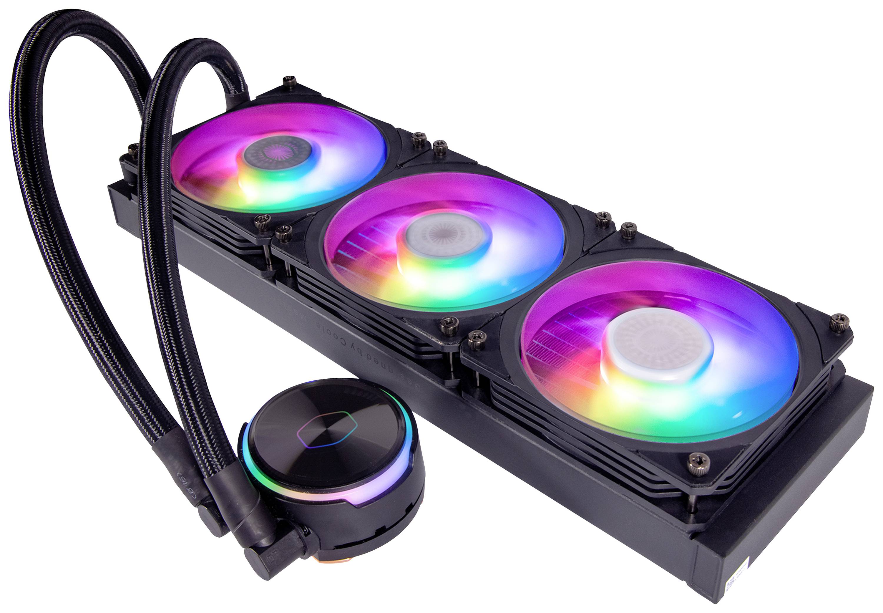 Cooler Master MasterLiquid PL360 FLUX - Prozessor-Flüssigkeitskühlsystem - Kühlergröße: 360 mm - (für: LGA1156, AM2, AM2-3