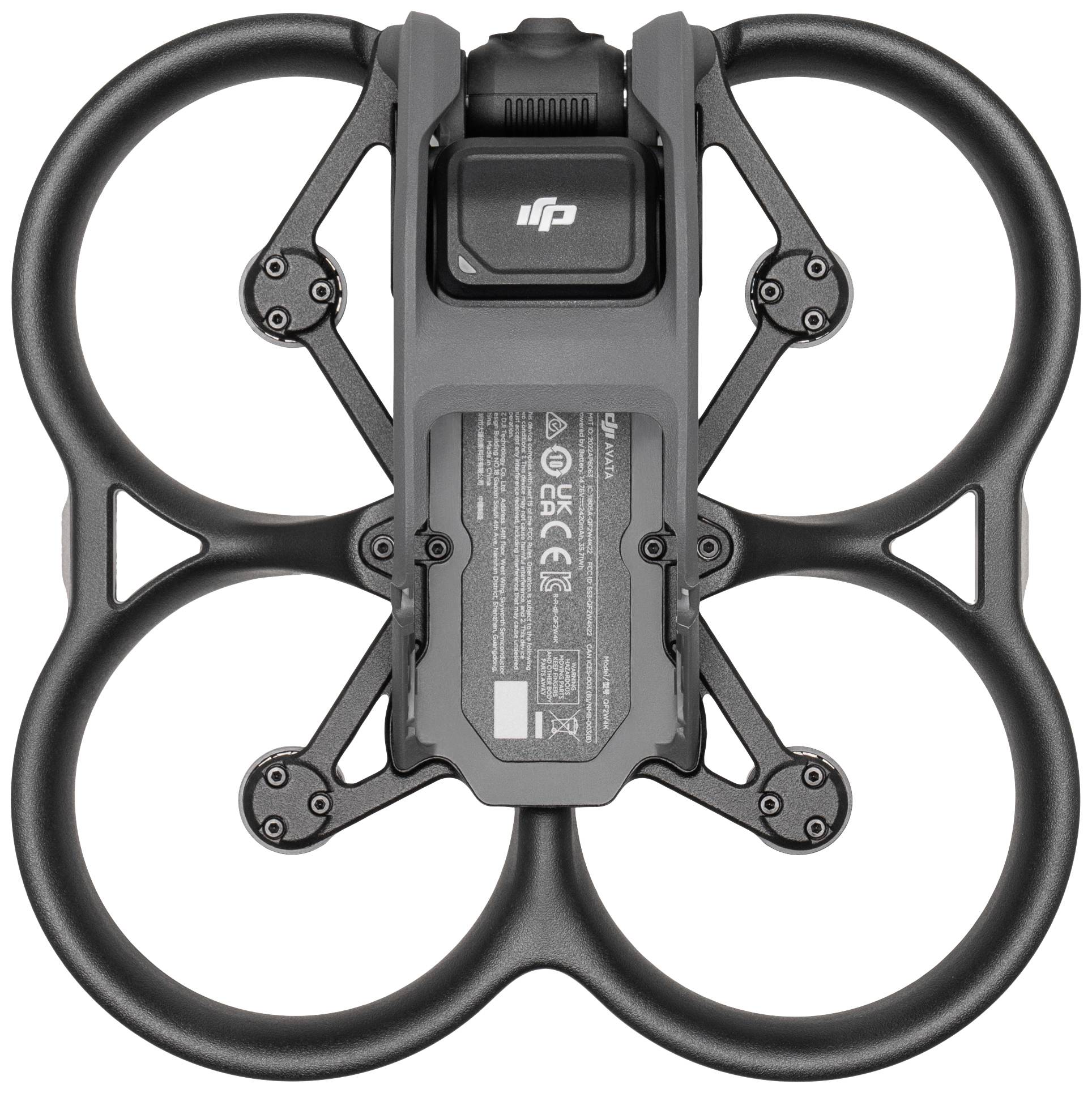 DJI Avata, 4 Rotoren, 3840 x 2160 Pixel, 10000 m, Eingebauter Prozessor, Schwarz, Grau-5