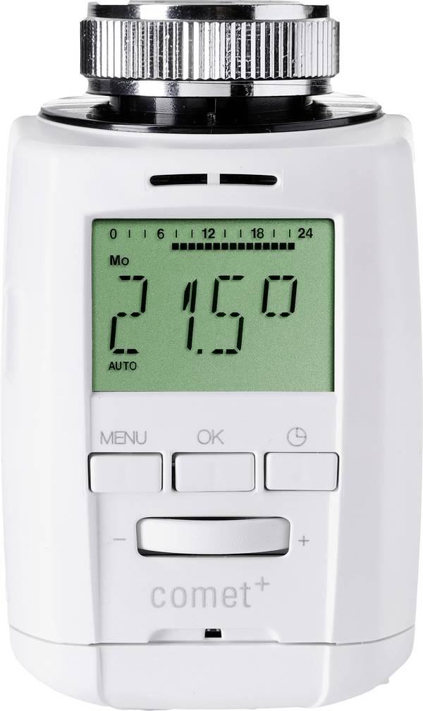 Eurotronic 700083 Comet Plus Heizkörperthermostat elektronisch 8 bis 28 °C