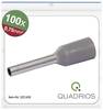 Quadrios 22C426 Aderendhülse 0.75 mm² Teilisoliert Grau 1 Set