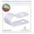 50 transparente Kabelclips für Kabeldurchmesser 3,3mm in Beutelverpackung. Marke Quadrio. Artikelnummer 22CA144.