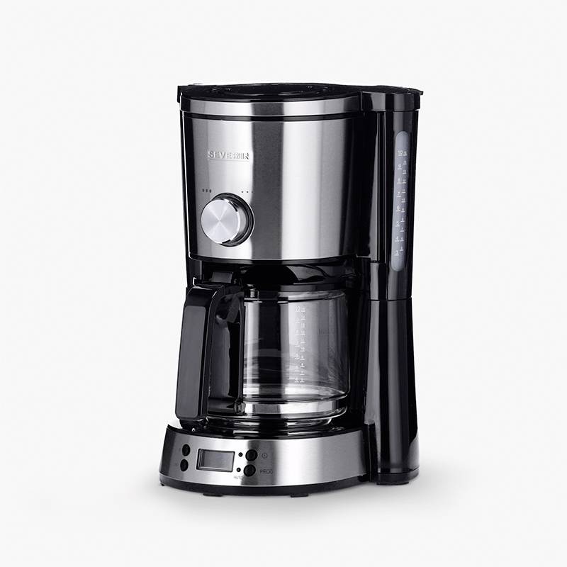 Kaffeemaschine Kaffee Kaffeefiltermaschine Edelstahl Mit Glaskanne 24, 39,99