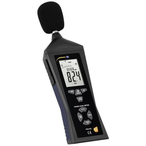 Thumbnail - PCE Instruments PCE-323 Bluetooth Schallpegelmessgerät 30 - 130 dB Klasse 2 Android iOS Live Ansicht kostenlose App