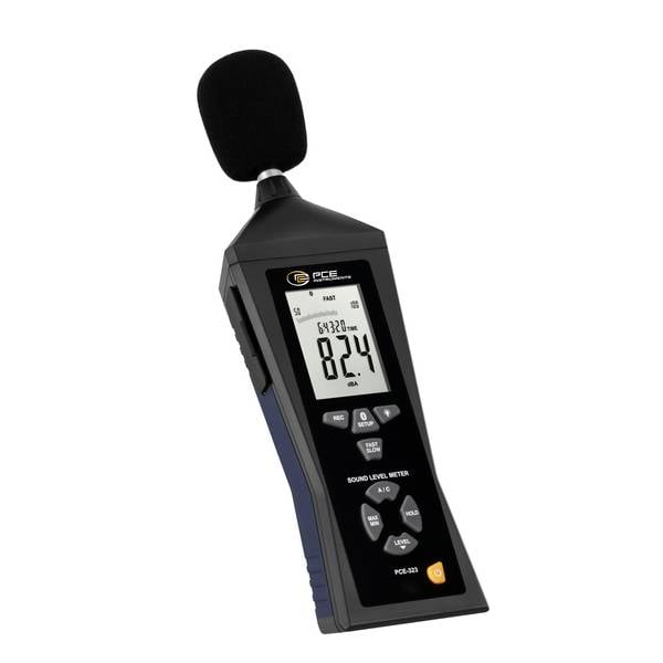 PCE Instruments PCE-323 Bluetooth Schallpegelmessgerät 30 - 130 dB |Klasse 2 |Android |iOS |Live Ansicht |kostenlose App