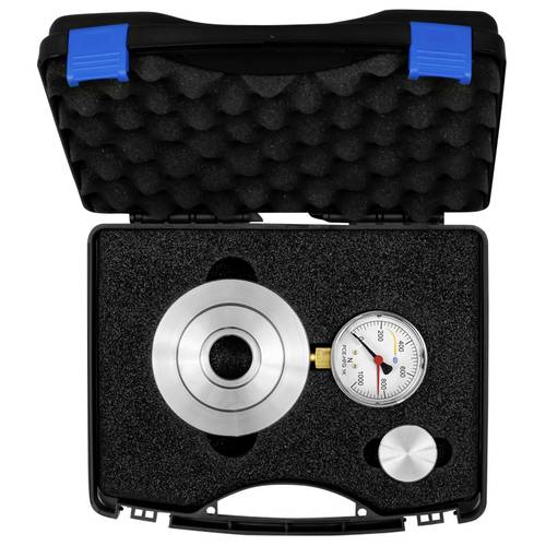 PCE Instruments PCE-HFG 2.5K Kraftaufnehmer mit analoger Skala kompakt für kleine Bauräume Schleppzeiger Stahl 27 mm