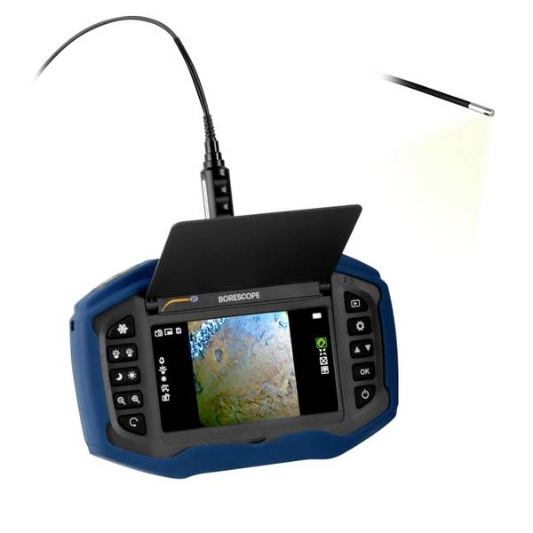 PCE Instruments Videoendoskop PCE-VE 270SV Kabellänge 2m |Kamerakopf Ø 3 mm |Blickfeld 120° |Site View Kamera |Speicher