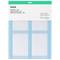 'Cricut Card Mat – 2x2', blau, kompatibel mit Cricut Maker und Cricut Explore, Größe: 33 cm x 41,2 cm.
