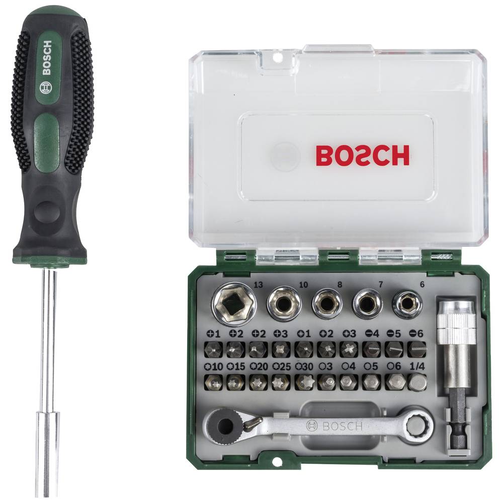Bosch Ratelset met Schroevendraaier