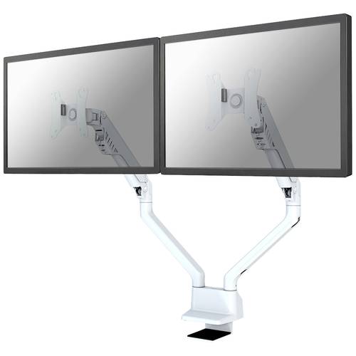 Neomounts Monitor-Tischhalterung FPMA-D750DWHITE2 2 Display(s) 25,4 cm (10) - 81,3 cm (32) Weiß Höhenverstellbar, Rotier...