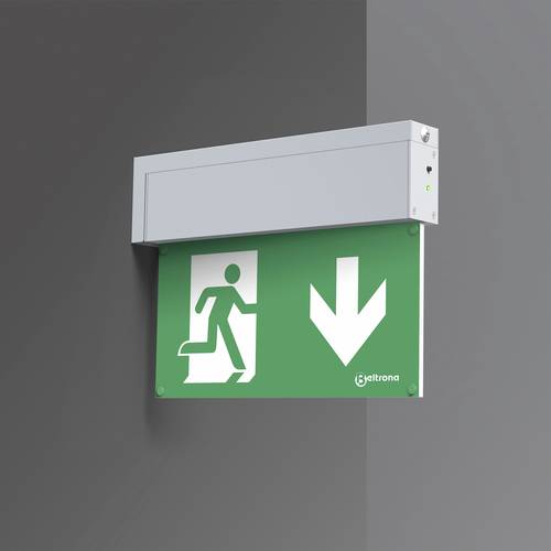 Beltrona MEXM82502ZB LED Fluchtweg-Notbeleuchtung Wandauslegermontage