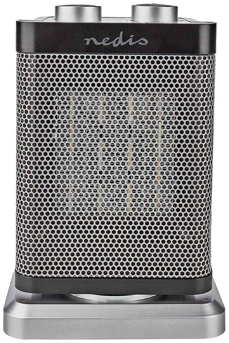HTFA17GY, Electric fan heater, ceramic, 1.5 m, indoor, hallway, gray-0