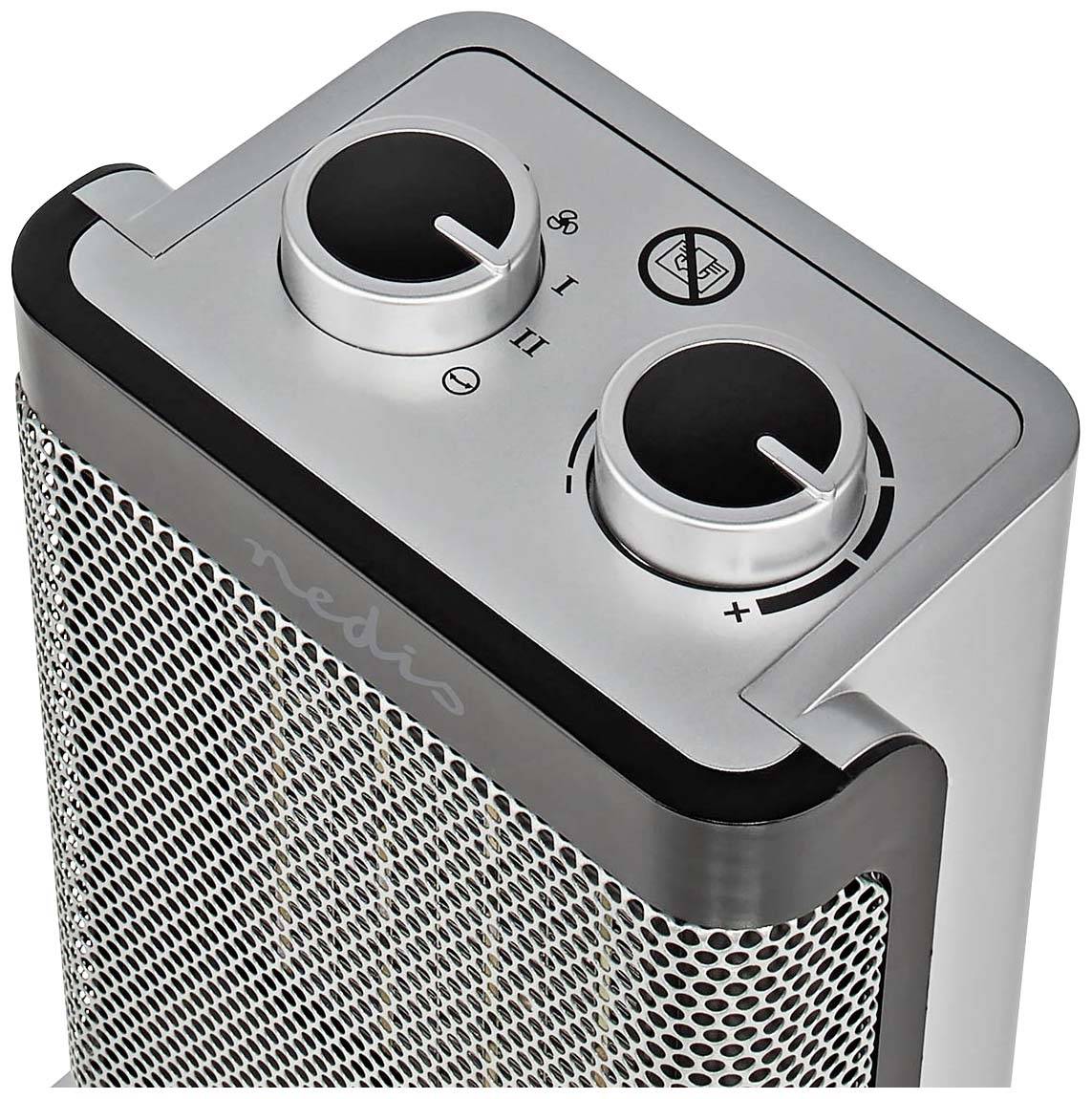 HTFA17GY, Electric fan heater, ceramic, 1.5 m, indoor, hallway, gray-5