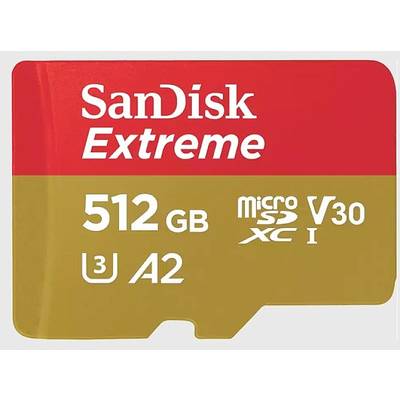 SanDisk Extreme microSDHC-Karte 32 GB Class 10 UHS-I stoßsicher, Wasserdicht