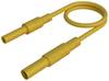 Hirschmann Test & Measurement MAL S GG-B 25/2,5 ge Sicherheits-Messleitung 4 mm Sicherheits-Stecker 4 mm Sicherheits-Buchse 25 cm Gelb 1 St.
