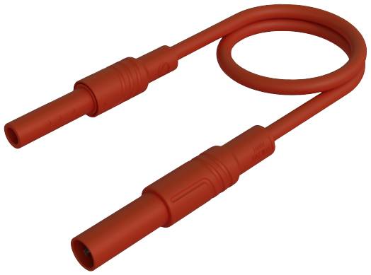 SKS KONTAKTTECHNIK SKS Hirschmann MAL S GG-B 50/2,5 rot Sicherheits-Messleitung [4 mm Sicherheits-St