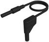 Hirschmann Test & Measurement MAL S WG-B 100/2,5 sw Sicherheits-Messleitung 4 mm Sicherheits-Stecker 4 mm Sicherheits-Stecker 100 cm Schwarz 1 St.