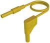 Hirschmann Test & Measurement MAL S WG-B 100/2,5 ge Sicherheits-Messleitung 4 mm Sicherheits-Stecker 4 mm Sicherheits-Stecker 100 cm Gelb 1 St.