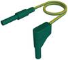 Hirschmann Test & Measurement MAL S WG-B 100/2,5 ge/gn Sicherheits-Messleitung 4 mm Sicherheits-Stecker 4 mm Sicherheits-Stecker 100 cm Gelb-Grün 1 St.