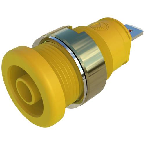 SKS Hirschmann SEB 2610 F4,8 Ni gelb Sicherheits-Einbaubuchse Gelb 1 St.