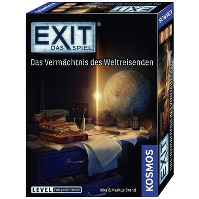 Kosmos EXIT® - Das Spiel: Das Vermächtnis des Weltreisenden (F) 682828 Anzahl Spieler (max.): 4